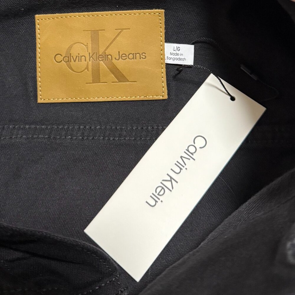 NWT Calvin Klein Classic Trucker Jacket - Picture 7 of 8